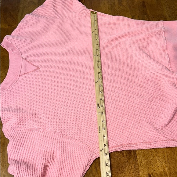 Aerie Rose Waffle Knit Top - Picture 5 of 7